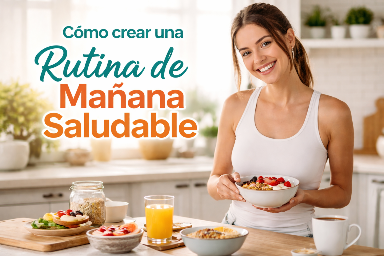 Cómo crear una rutina de mañana saludable paso a paso