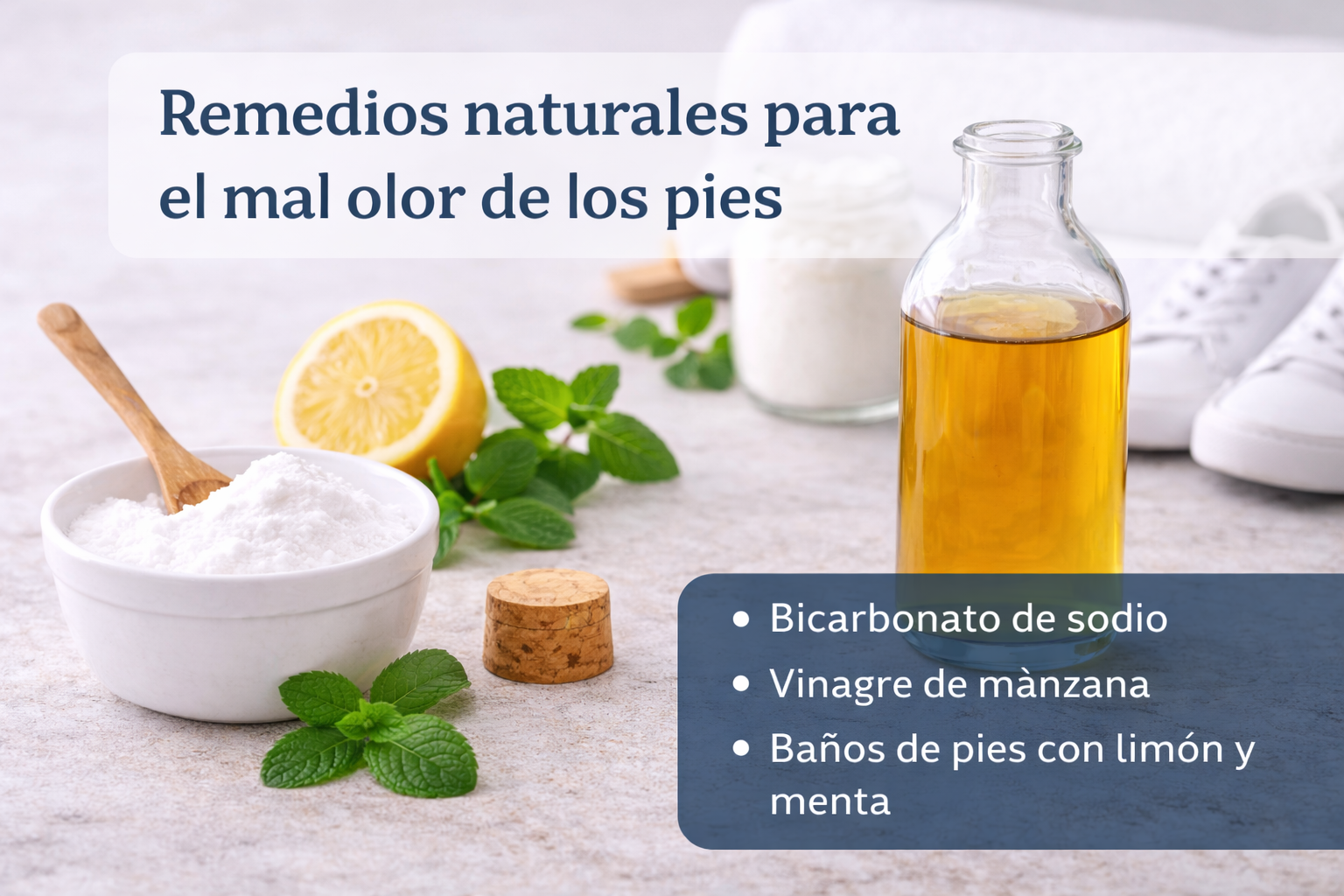 Cómo eliminar el mal olor de los pies definitivamente