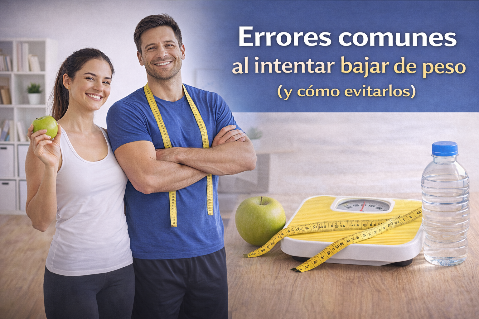 Errores comunes al intentar bajar de peso (y cómo evitarlos)